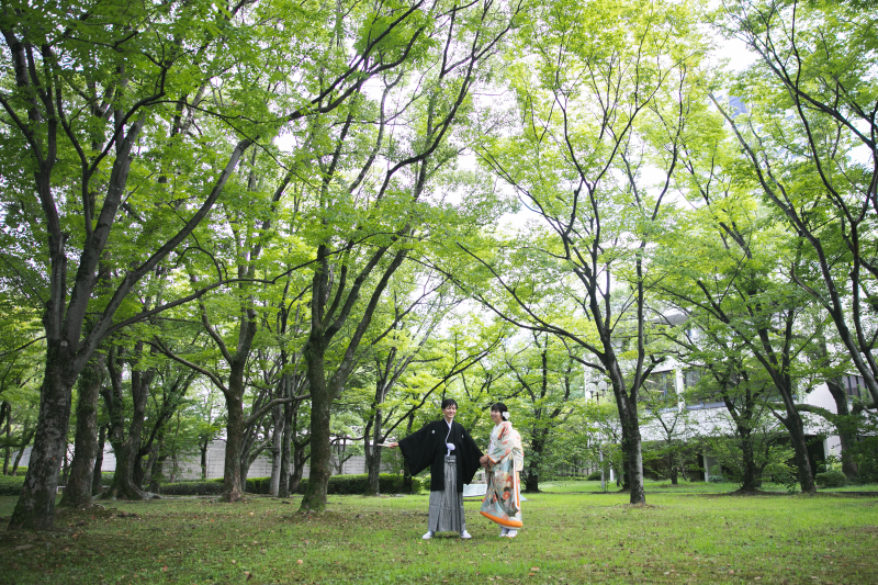 大自然に囲まれながら行うロケーション撮影