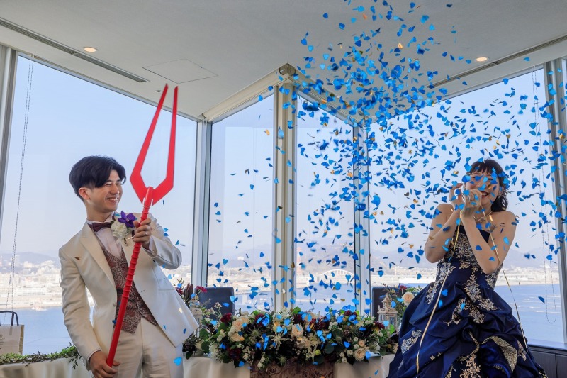 皆様の前でジェンダーリビール♪