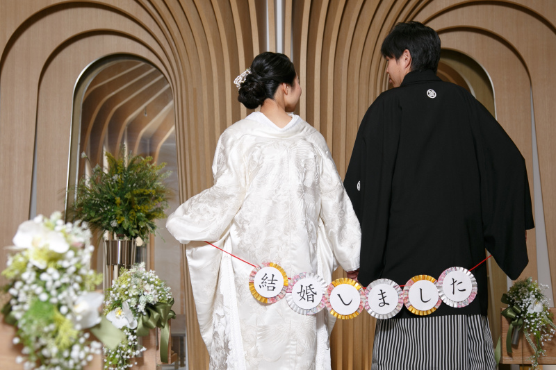 結婚報告ハガキにも是非！