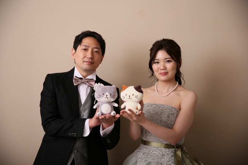 好きな物と一緒に撮影♪