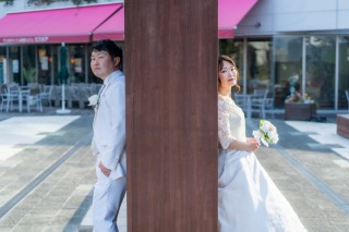 3か所で背景を変えて撮影♪