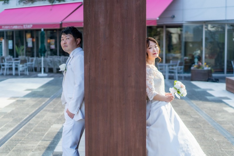 3か所で背景を変えて撮影♪