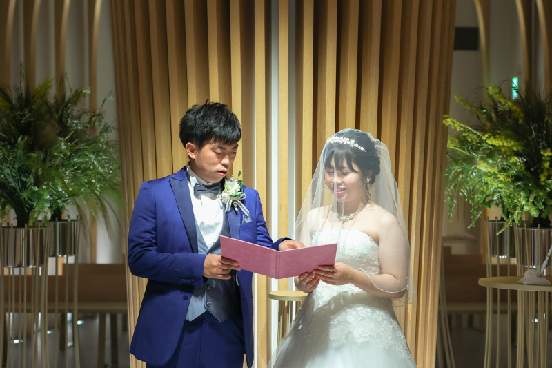 お二人からの誓いの言葉