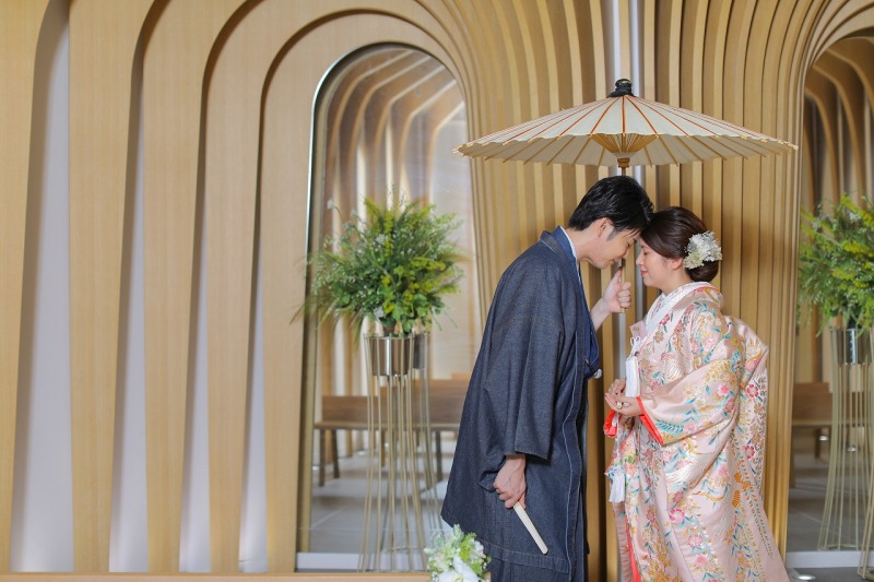 暖かみ溢れるチャペルでお二人だけの空間を