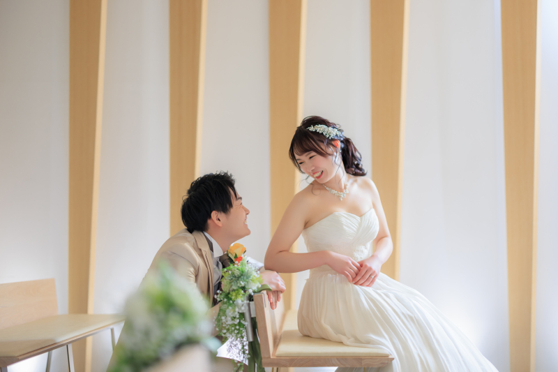 仲良しなお二人は撮影も楽しそうですね^^