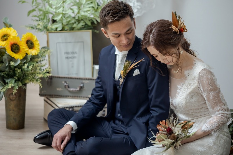 自然なお二人の風景をお写真に残します