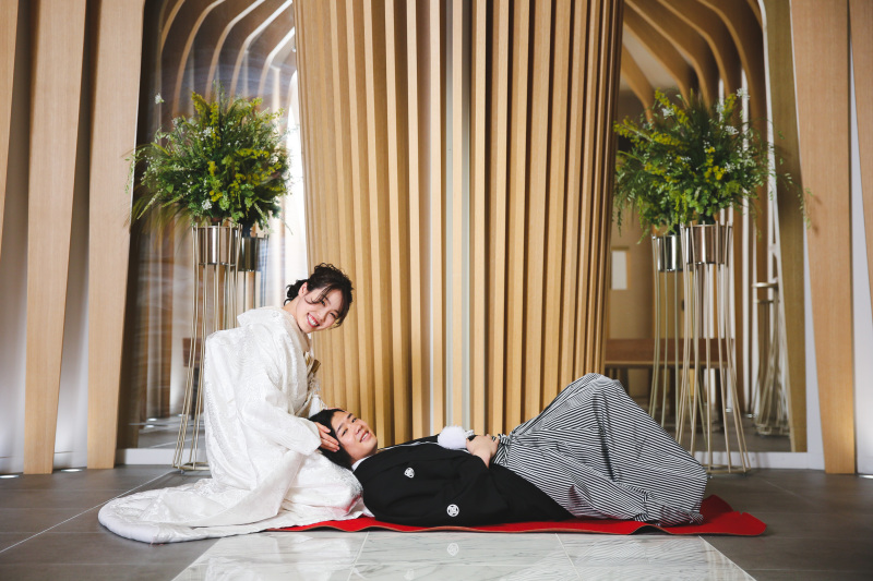 普段の何気ないお2人の零れる表情