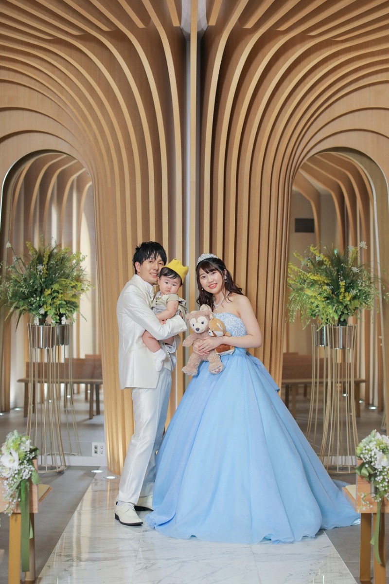 フォトウェディングは大切な人とお過ごし頂けます。