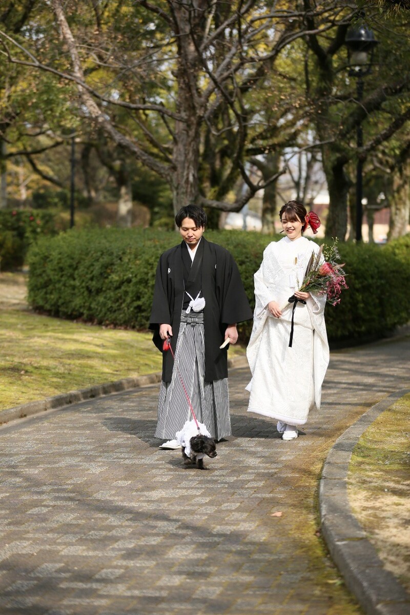 伸び伸びとお散歩撮影!