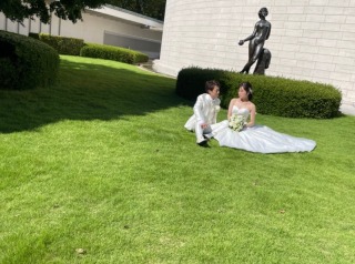 緑に囲まれたひろしま美術館