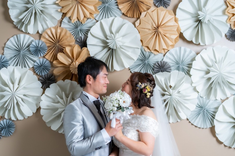 スタジオ撮影は背景が様々!