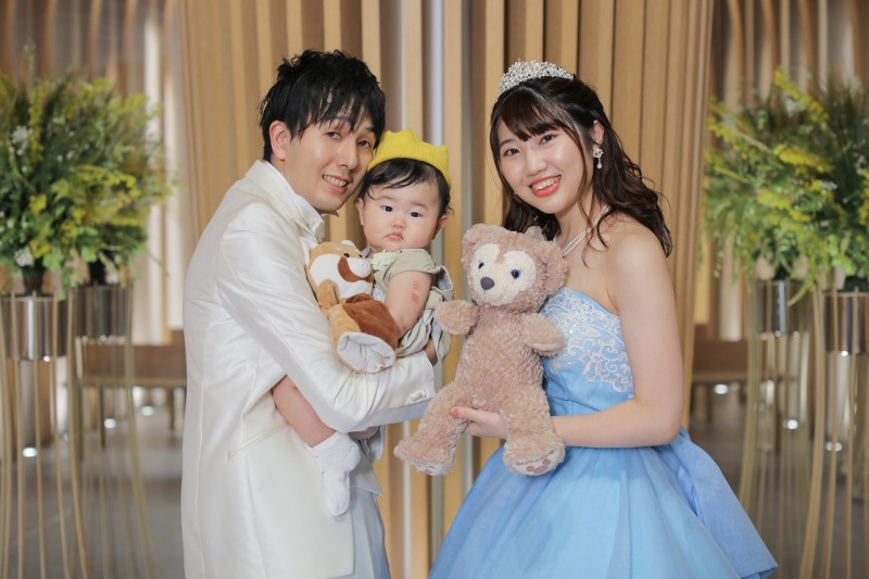 撮影は是非お子様も一緒に♪