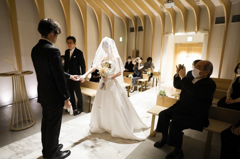 ご新郎様へのバトンタッチ！