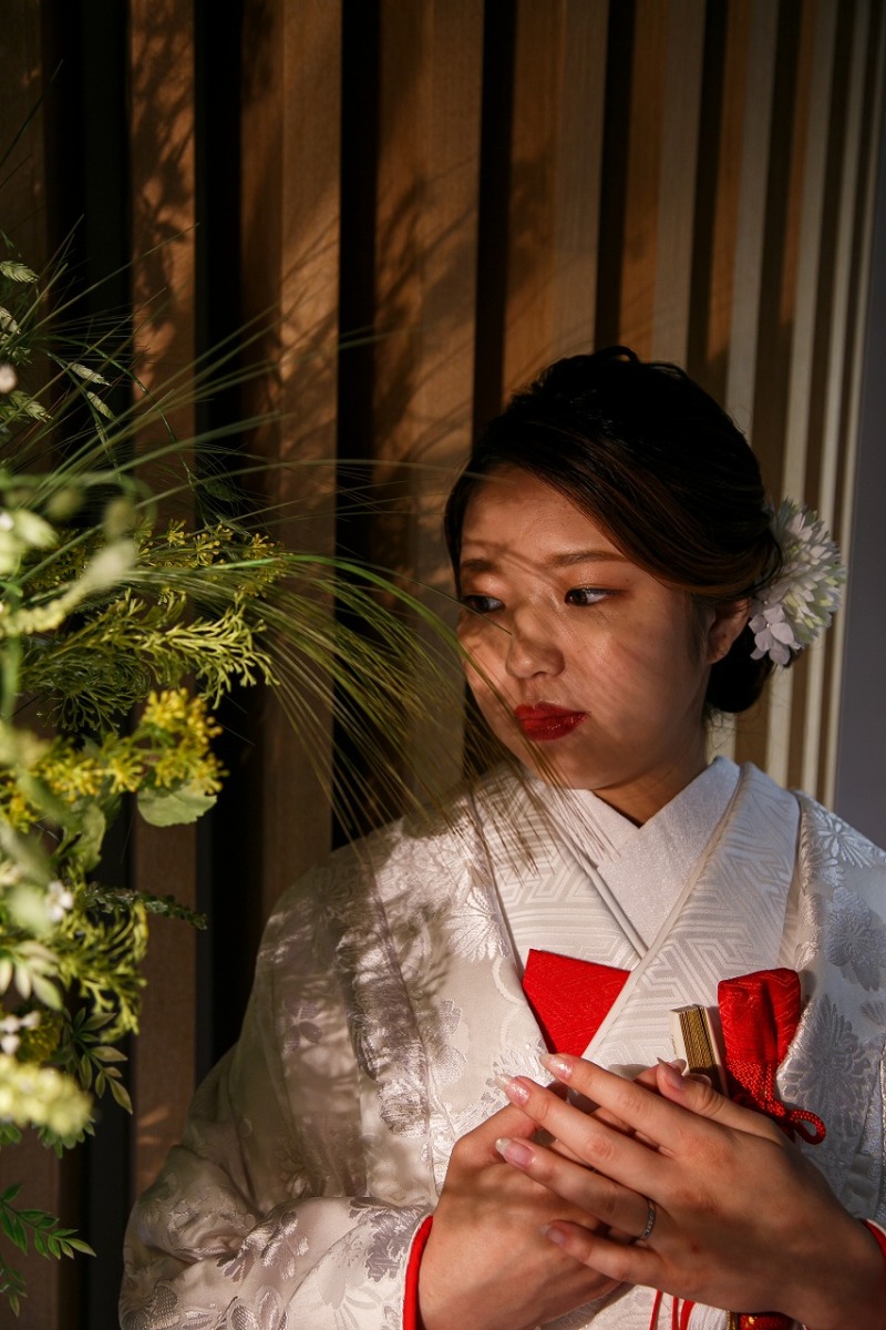 お淑やかに、表情やお衣装も映えます