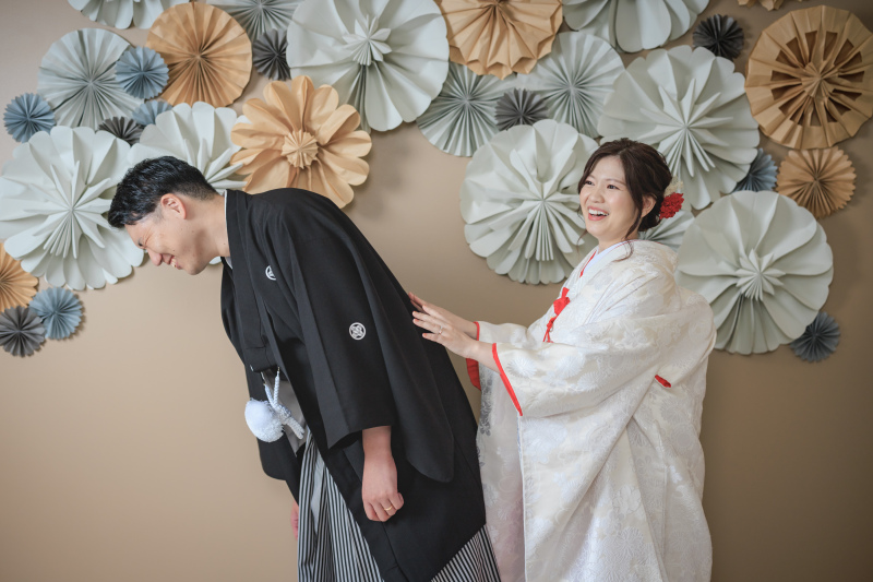 お二人の自然な表情を引き出します！