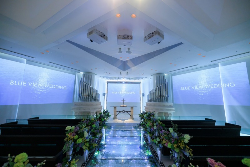 リゾートチャペルは雰囲気も変わります！