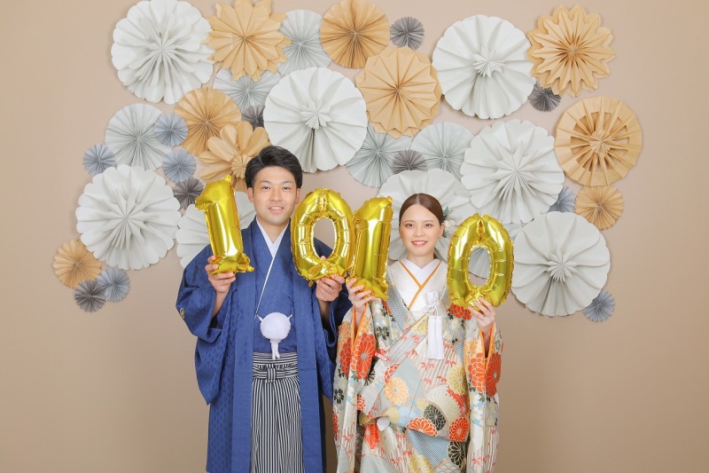 撮影グッズも是非お持ちください！