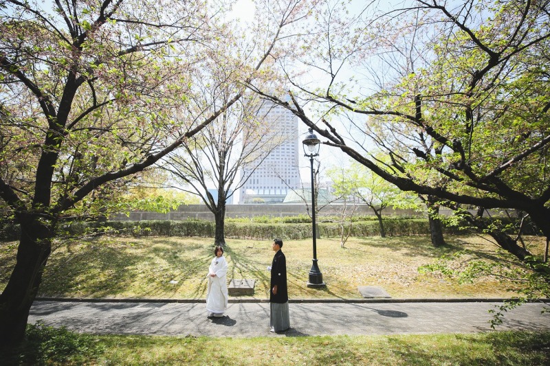 新緑！　ひろしま美術館お散歩撮影