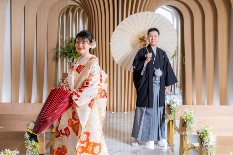 広島チャペルは暖かみ溢れる会場です!