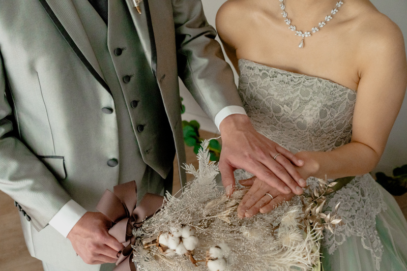 1時間でウエディングドレスもカラードレスも♪