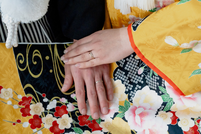 前撮りで和装いかがでしょう？