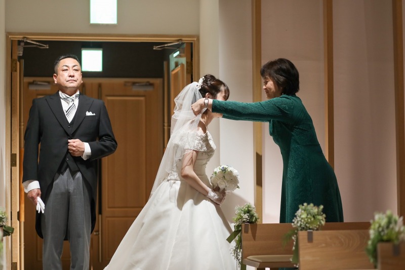 ベールダウンセレモニー