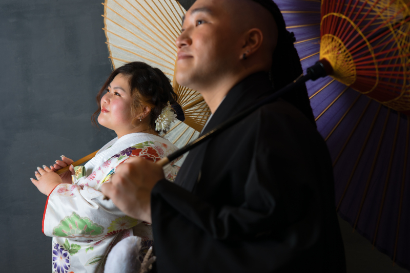 小さな結婚式広島店_スタジオで撮影できる