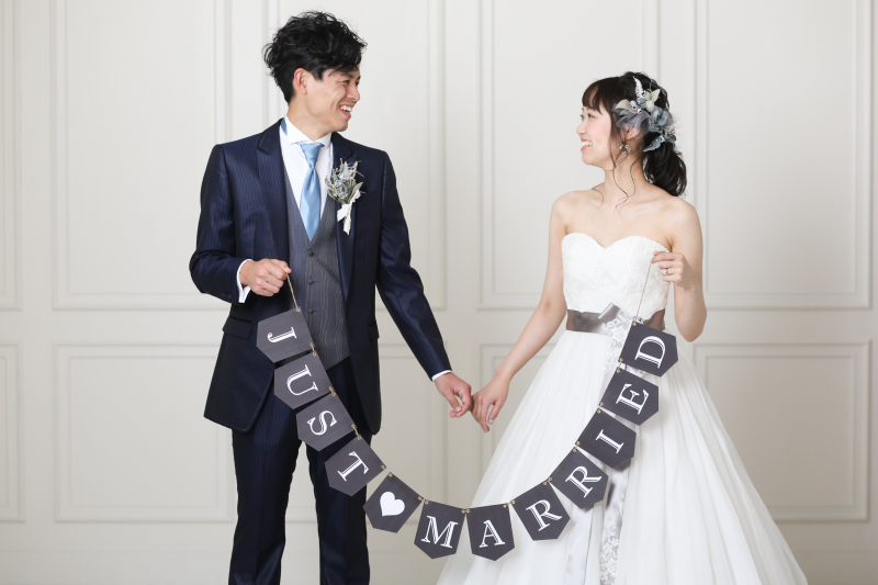 小さな結婚式広島店_スタジオで撮影できる