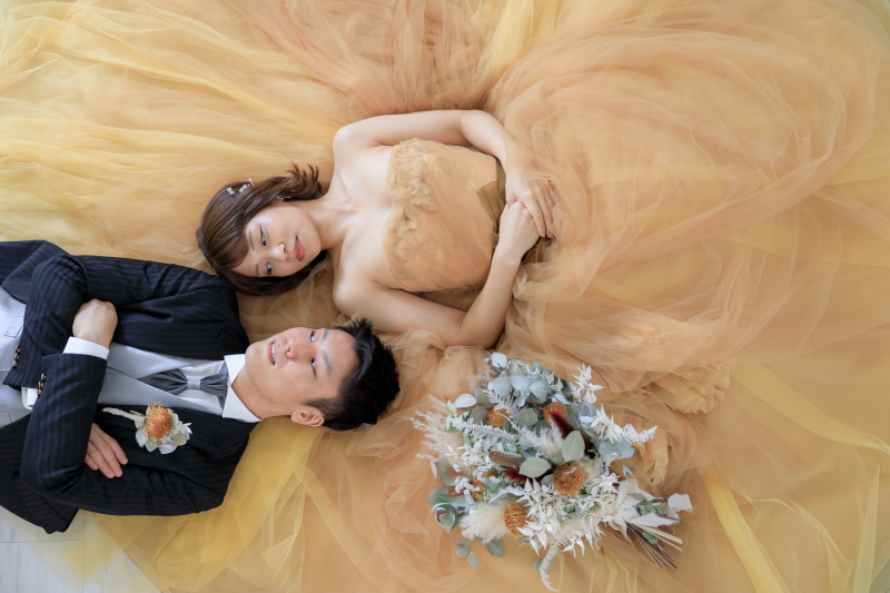 小さな結婚式広島店_スタジオで撮影できる