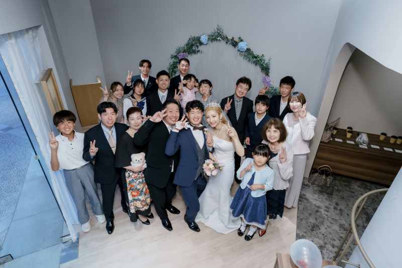 ご家族も参加で自由に撮影ができます