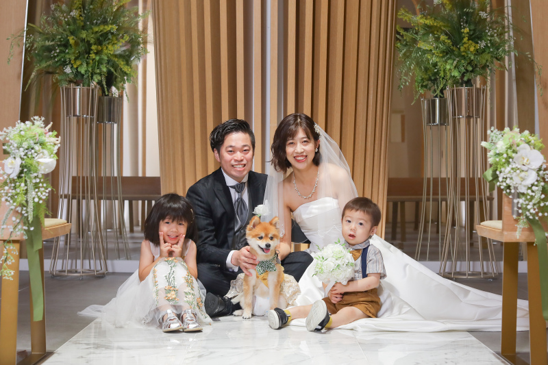 小さな結婚式広島店_家族・友人を撮影に呼べる