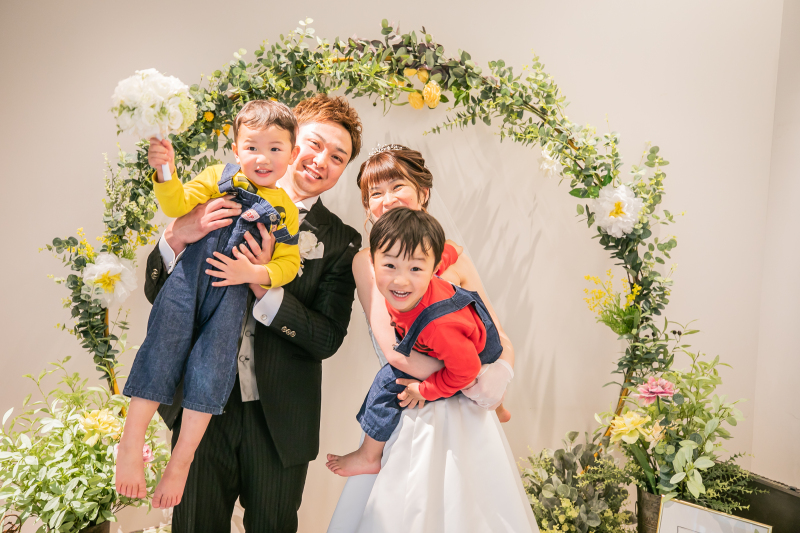 小さな結婚式広島店_家族・友人を撮影に呼べる