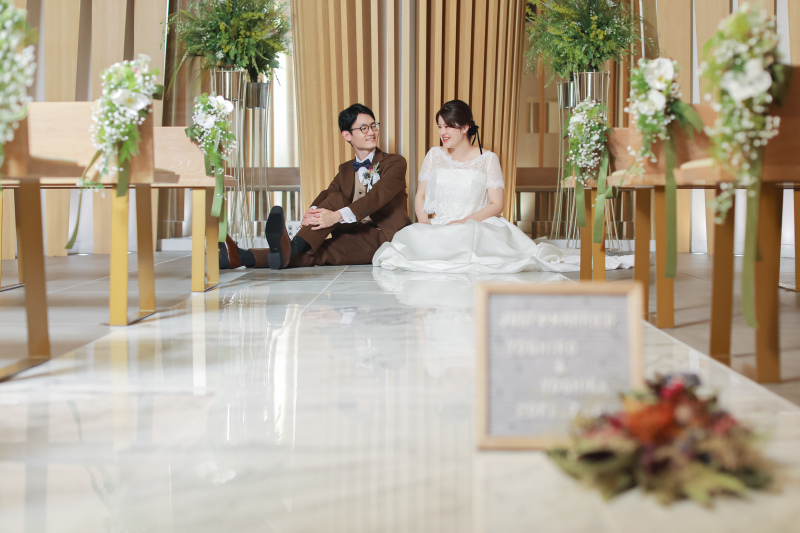 小さな結婚式広島店_挙式ができる