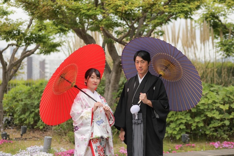 ★手ぶらパックプラン誕生★パセーラの屋上で開放感溢れる和装ロケーション撮影 (50カットデータ付き)