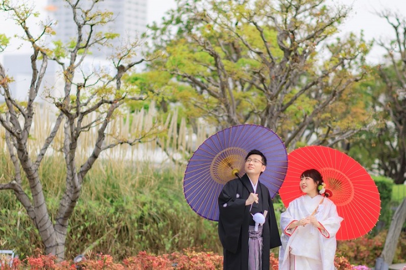 和装ロケーション撮影in屋上テラス!(50カットデータ込)