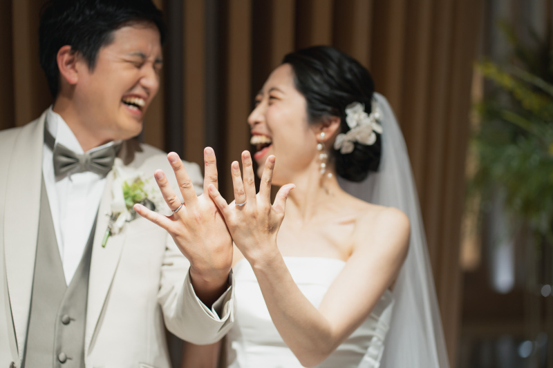 【結婚報告・年賀状にも◎】大切なご家族も一緒に撮影OK*