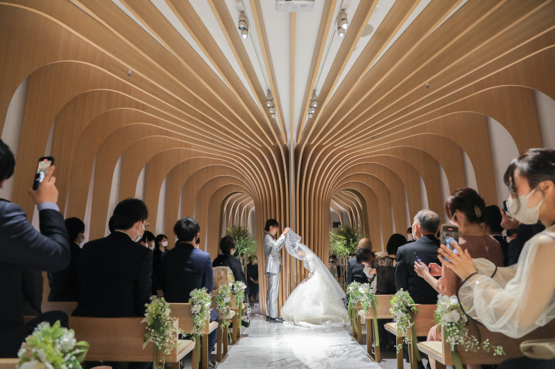 【挙式風チャペルフォト】★基本料金50%OFF★ドレス1着プラン|50データ・花嫁ヘアメイク込*91,000円→56,500円