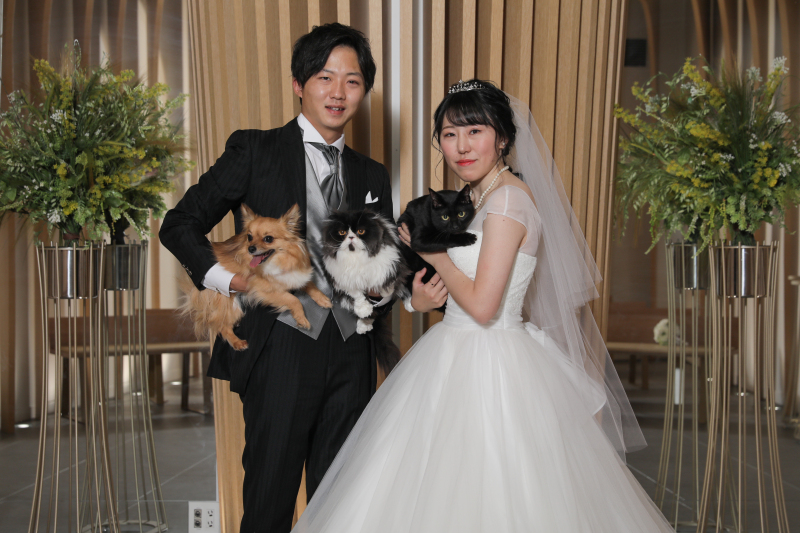 【お急ぎの方へ:最短1週間でお写真データのお届け】大切なご家族も一緒に撮影OK*(設定金額は洋装フォト50カットデータ)