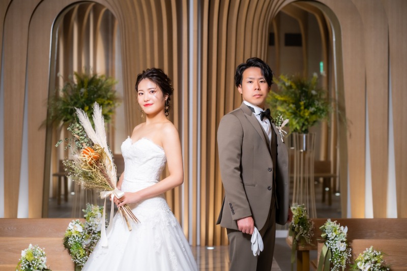 ★基本料金50%OFF★洋装2着_チャペルフォトプラン|全データ付き☆定価109,000円→54,500円