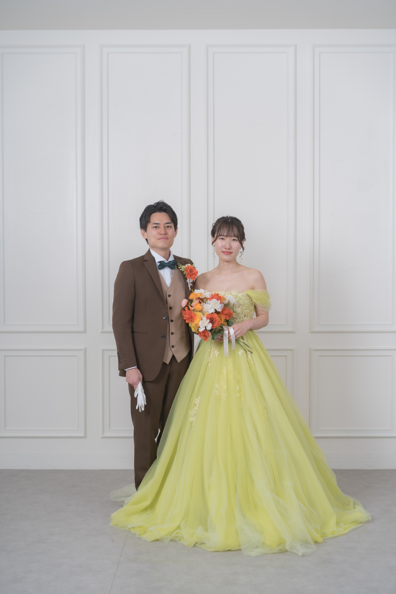 【期間限定|基本料金14,500円で叶う】洋装1着プラン|1カットデータ・花嫁ヘアメイク*定価29,000円→14,500円