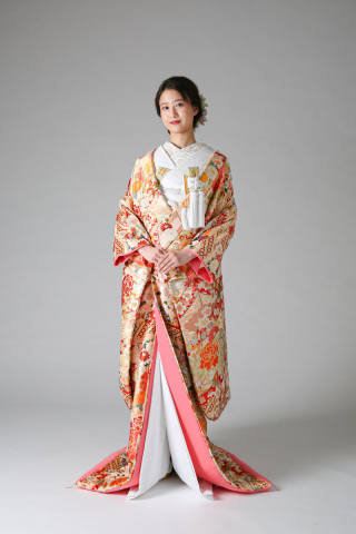 短冊　牡丹柄（IU03503)