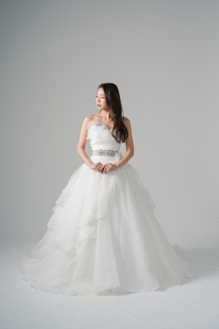 ビジューベルトアシンメトリースカート(WD00598)