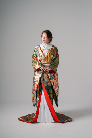 引箔　飛鶴　牡丹桜　波紋　菊松梅(IU00468)