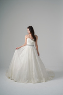 ビジューベルトチュールレーススカート(WD00581)