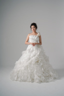  ウエスト大花フリルスカート(WD00610)