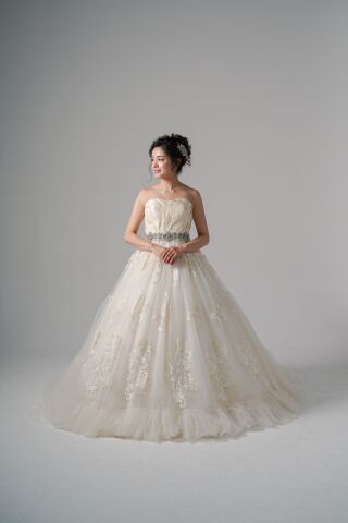 ウエストビジューアンティークレース(WD00600)