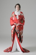 牡丹　鶴文様（IU03539）