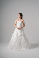 斜めフリルスカートAライン(WD00569)