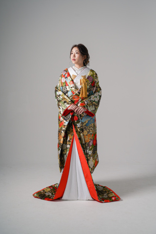 近唐草　花車　菊　松（IU00231)