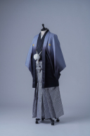 グレーグラデーション紋服
